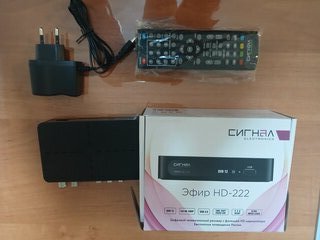 Цифровая приставка комнатная, Box DVB, Эфир HD-222 - фото 1 от пользователя