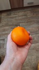 Фрукт декоративный мандарин, 8 см, Y4-2678 - фото 7 от пользователя