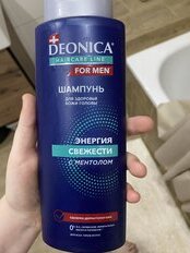 Шампунь Deonica, Энергия свежести, для всех типов волос, для мужчин, 380 мл - фото 4 от пользователя