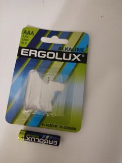 Батарейка Ergolux, ААА (LR03, 24A), Alkaline, щелочная, 1.5 В, блистер, 4 шт, 11744 - фото 1 от пользователя