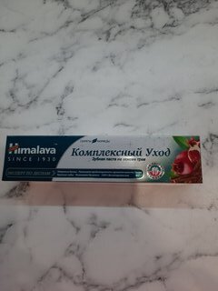 Зубная паста Himalaya, Complete Care Комплексная защита, 75 мл - фото 8 от пользователя