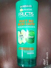 Шампунь Fructis, Рост во всю силу, против выпадения волос, 400 мл - фото 9 от пользователя