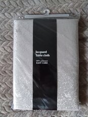 Скатерть 152х213 см, 100% полиэстер, Цветочная, Y268 - фото 8 от пользователя
