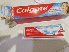 Зубная паста Colgate, Бережное отбеливание, 100 мл - фото 3 от пользователя