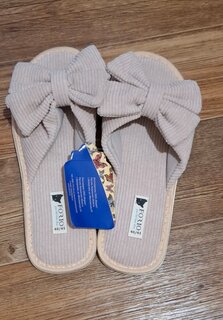 Тапки для женщин, бежевые, р. 40-41, открытые, Forio, 125-8886Ф - фото 2 от пользователя