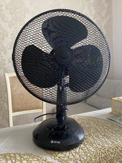 Вентилятор настольный, Lofter, 30 Вт, 3 скорости, поворотный, черный, FT30-B6 (blk) - фото 1 от пользователя