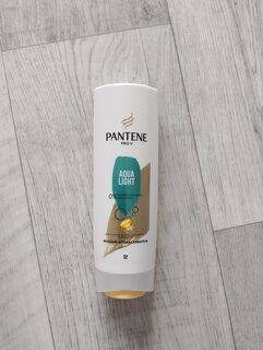 Бальзам-ополаскиватель для сухих и поврежденных волос, Pantene Pro-V, Aqua Light, 360 мл - фото 1 от пользователя