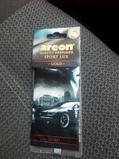 Ароматизатор в машину подвесной, сухой, Areon, Sport lux, в ассортименте, 704-411-SL1/704-411-SL3 - фото 4 от пользователя