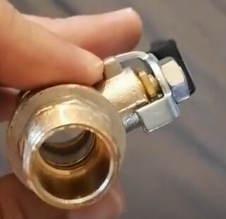 Кран для воды, 1/2&quot;, г-ш, ручка, PN40, РосТурПласт - фото 2 от пользователя