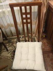 Сиденье мягкое 100% полиэстер, велюр, 40х40 см, в ассортименте, Велюр, Y8-2875 - фото 8 от пользователя