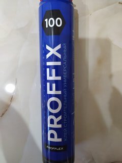 Клей-пена Profflex, Proffix, 850 мл, 900 г, однокомпонентный, 00034 - фото 2 от пользователя