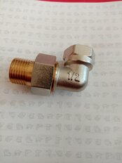 Американка 1/2&quot;, г-ш, латунь, угловая, Frap - фото 2 от пользователя