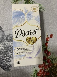 Прокладки женские Discreet, Skin Love Multiform, ежедневные, 18 шт, 0001037480 - фото 8 от пользователя