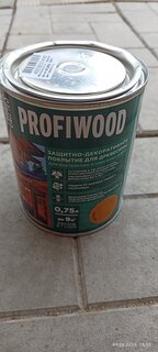 Пропитка Profiwood, для дерева, защитно-декоративная, орегон, 0.7 кг - фото 1 от пользователя