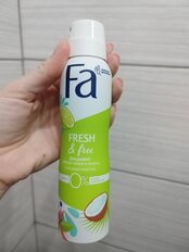 Дезодорант Fa, Fresh&amp;Free Лайм-кокос, для женщин, спрей, 150 мл - фото 2 от пользователя
