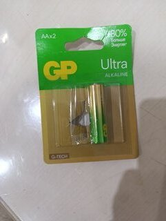 Батарейка GP, АА (LR6, 15A), 15AUA21-2CRSBC2, щелочная, блистер, 2 шт, 1229 - фото 5 от пользователя