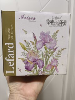 Кружка фарфор, 450 мл, Irises, Lefard, 590-319 - фото 3 от пользователя