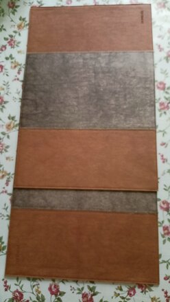 Салфетка декоративная 45х30 см, прямоугольная, коричневая, Patchwork, DMP13 - фото 5 от пользователя