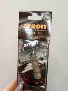 Ароматизатор в машину подвесной, гелевый, Areon, Liquid Lux Sport Silver, 46342 - фото 6 от пользователя