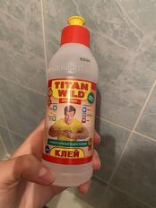 Клей Titan Wild, универсальный, прозрачный, водостойкий, 250 мл, TWP0,25, Premium - фото 1 от пользователя