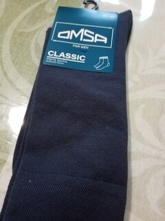 Носки муж, OMSA CLASSIC, 204, т.серый, р. 45-47 - фото 1 от пользователя