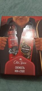 Набор подарочный для мужчин, Old Spice, Wolfthorn, дезодорант спрей 150 мл + гель для душа 250 мл - фото 6 от пользователя