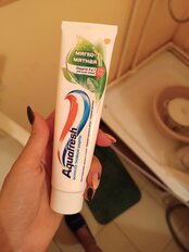 Зубная паста Aquafresh, Мягко-мятная, 100 мл - фото 8 от пользователя