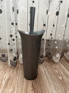 Ерш для туалета Idea, Лотос, напольный, пластик, металлик, М5018/5017 - фото 8 от пользователя