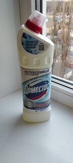 Чистящее средство универсальное, Domestos, Ультра белый, гель, 1 л - фото 3 от пользователя