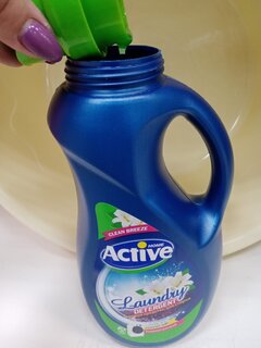 Гель для стирки Active, 1.5 л, универс, Свежесть моря - фото 2 от пользователя