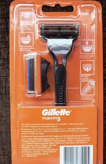 Станок для бритья Gillette, Fusion, для мужчин, 2 сменные кассеты - фото 7 от пользователя