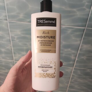 Кондиционер для сухих волос, TRESemme, Rich Moisture Увлажняющий, 400 мл - фото 8 от пользователя