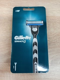 Станок для бритья Gillette, Mach3, для мужчин, 3 лезвия, 1 сменная кассета - фото 1 от пользователя