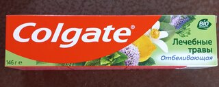 Зубная паста Colgate, Лечебные Травы Отбеливающая, 100 мл - фото 3 от пользователя