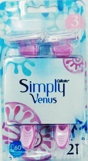 Станок для бритья Venus, Simply, для женщин, 3 лезвия, 2 шт, одноразовые, 0050005249 - фото 7 от пользователя