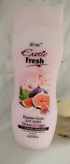 Гель для душа Вiтэкс, Exotic Fresh Инжир и сакура, 515 мл - фото 7 от пользователя