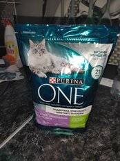 Корм для животных Purina, One, 750 г, для кошек с чувствительным пищеварением, с индейкой и рисом, 12353220 - фото 6 от пользователя