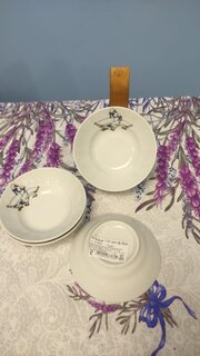 Блюдце фарфор, 10.5 см, круглое, Гуси, Добрушский фарфоровый завод, 4С1459Ф34 - фото 3 от пользователя