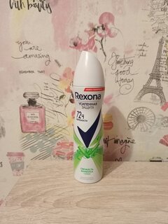 Дезодорант Rexona, Алоэ вера и бамбук, для женщин, спрей, 150 мл - фото 1 от пользователя