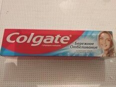 Зубная паста Colgate, Бережное отбеливание, 100 мл - фото 1 от пользователя