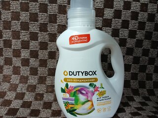 Кондиционер для белья Dutybox, 1 л, Paradise, Эко, концентрат - фото 7 от пользователя