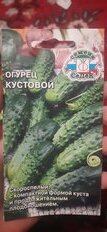 Семена Огурец, Кустовой, 0.5 г, цветная упаковка, Седек - фото 3 от пользователя