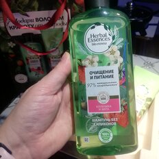 Набор подарочный для женщин, Herbal Essences, Клубника и мята, шампунь, 400 мл + бальзам, 180 мл - фото 5 от пользователя