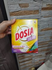 Стиральный порошок Dosia, 0.4 кг, автомат, для цветного белья, Color - фото 7 от пользователя