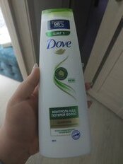 Шампунь Dove, Hair Therapy Контроль над потерей волос, против выпадения волос, 380 мл - фото 1 от пользователя