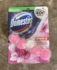 Подвеска для унитаза Domestos, Ледяная магнолия, 55 г - фото 8 от пользователя