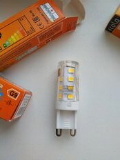 Лампа светодиодная G9, 3 Вт, 220 В, капсула, 4200 К, Ecola, Corn Micro, 50x16мм, LED - фото 7 от пользователя