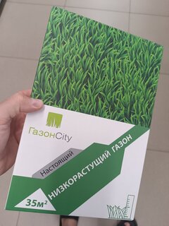 Семена Газон, Настоящий Низкорастущий, 1 кг, коробка, ГазонCity - фото 3 от пользователя