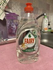 Средство для мытья посуды Fairy, Pure &amp; Clean, 450 мл - фото 7 от пользователя