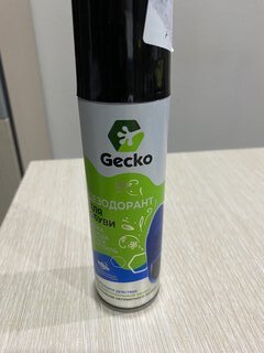 Дезодорант Homex, Gecko, для обуви, 150 мл, 100738 - фото 2 от пользователя